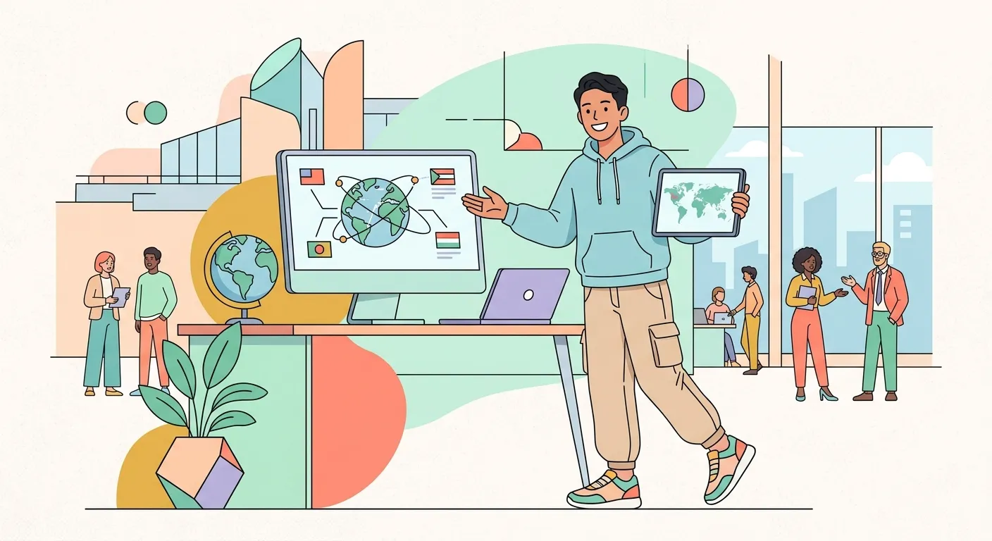 Ilustrasi perkuliahan jurusan Hubungan Internasional