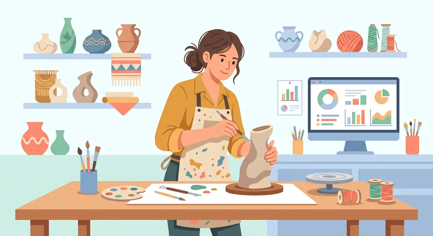 Ilustrasi perkuliahan jurusan Kriya Seni