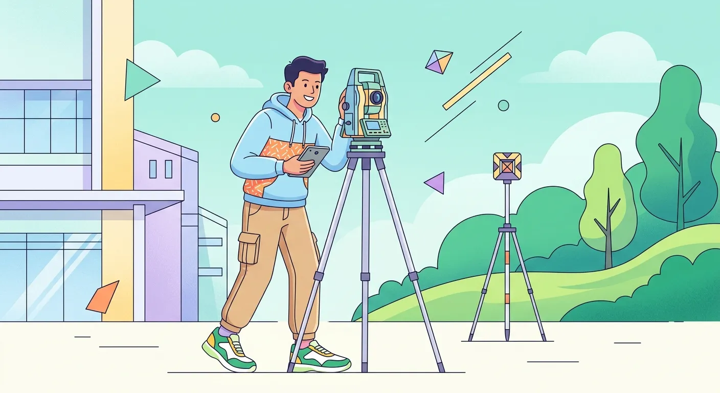 Ilustrasi perkuliahan jurusan Teknik Geodesi