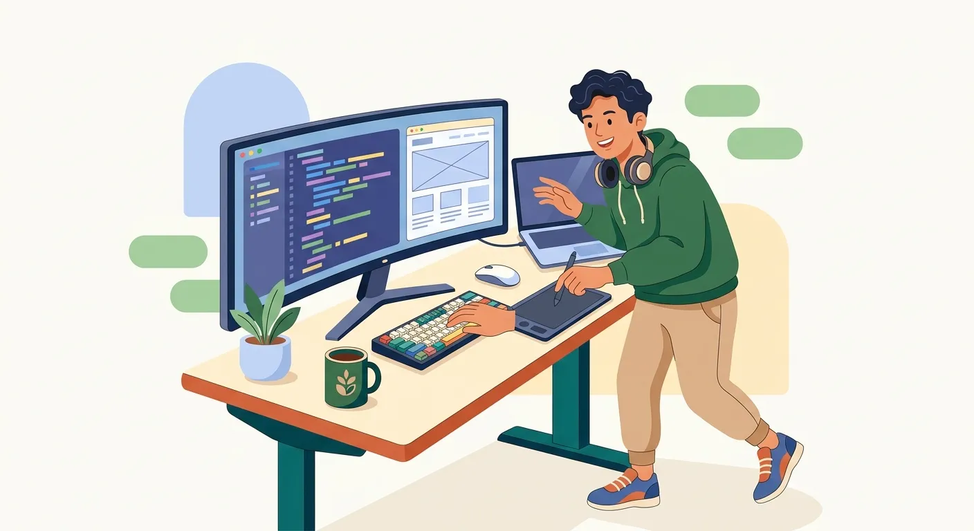 Ilustrasi perkuliahan jurusan Teknik Informatika
