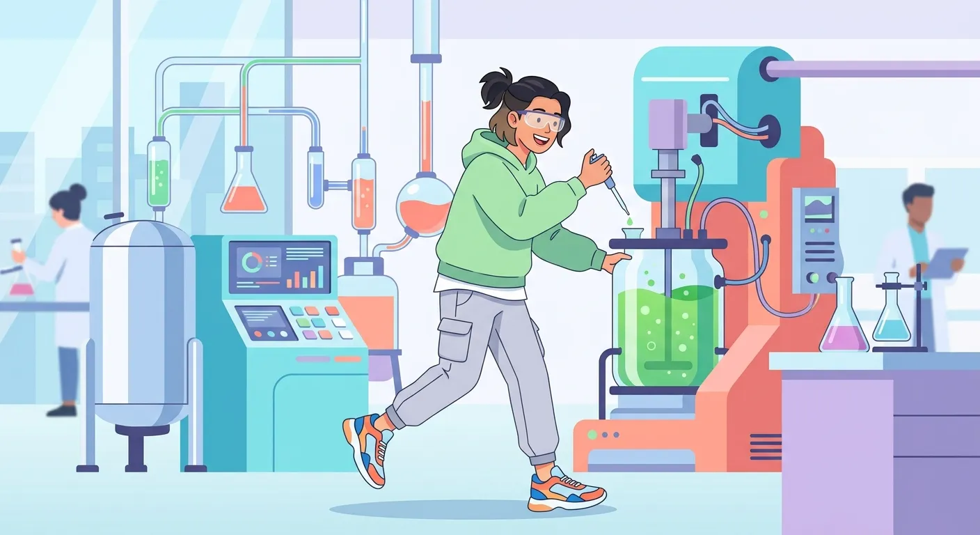 Ilustrasi perkuliahan jurusan Teknologi Bioproses