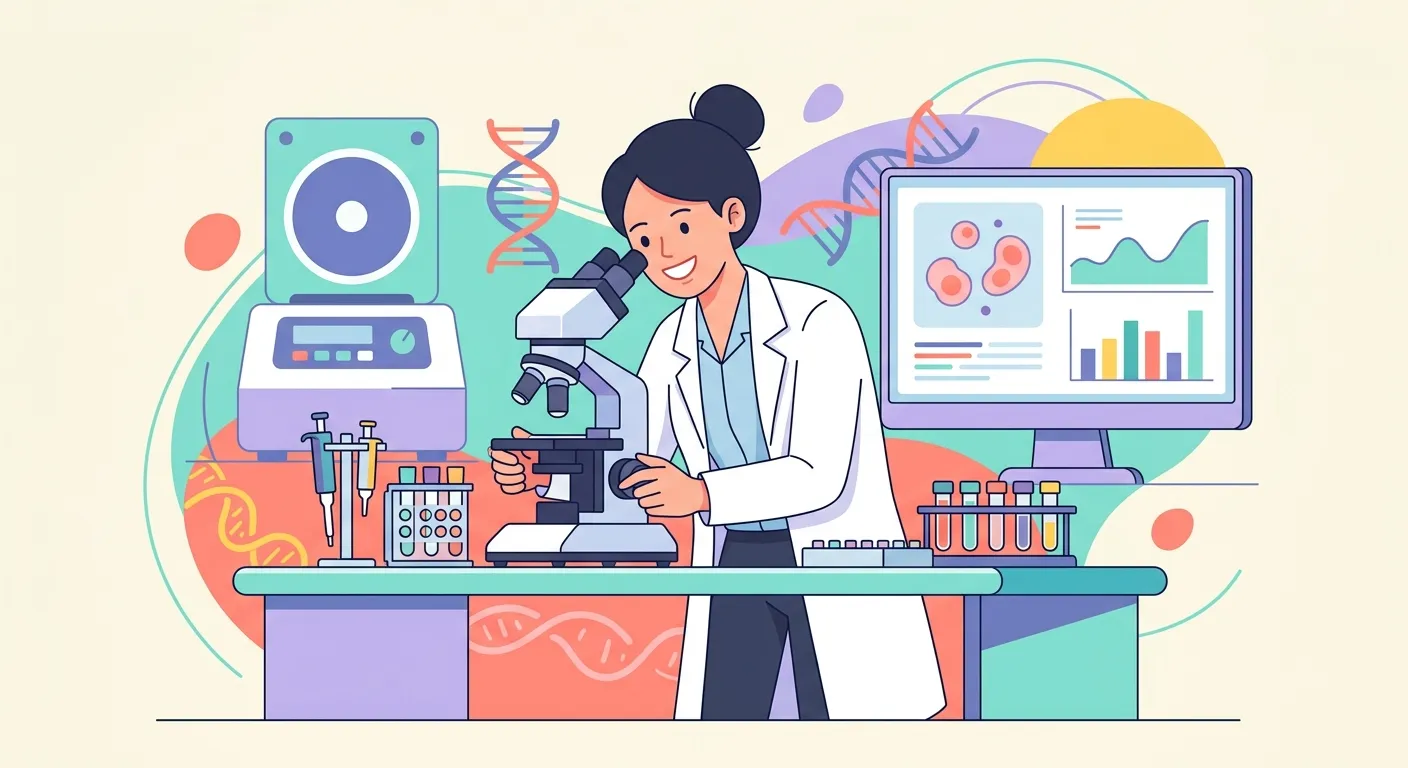 Ilustrasi perkuliahan jurusan Teknologi Laboratorium Medis
