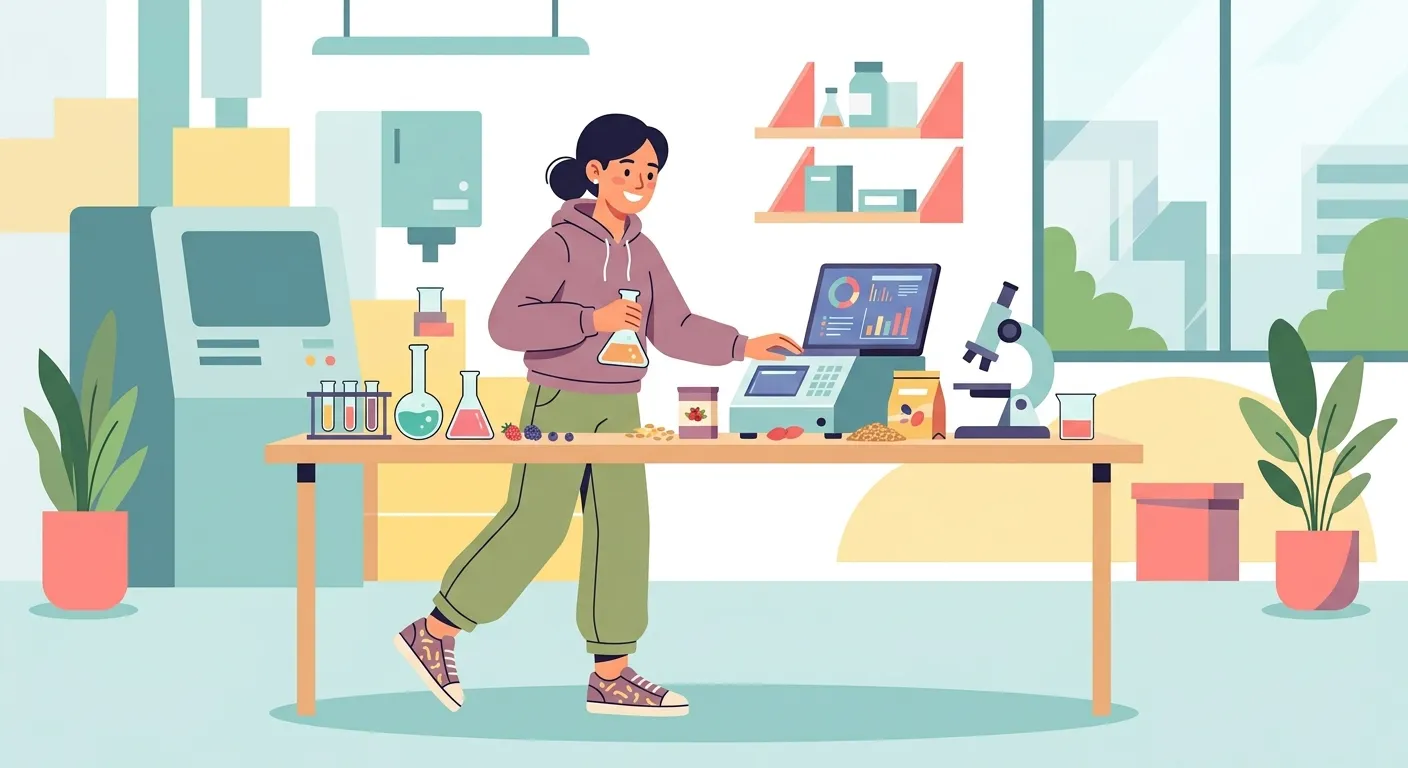 Ilustrasi perkuliahan jurusan Teknologi Pangan